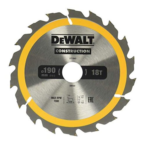 Dewalt DT1945 list za kružnu testeru, 190mm, 40 zuba Cene