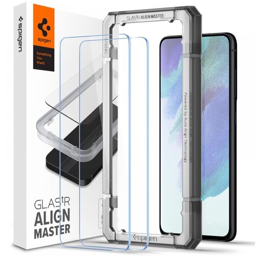Spigen KALJENO STEKLO 2-PAKET ALM GLAS.TR ZA GALAXY S21 FE ZA&Scaron;ČITNI KOMPLET, (5000302669) Cene