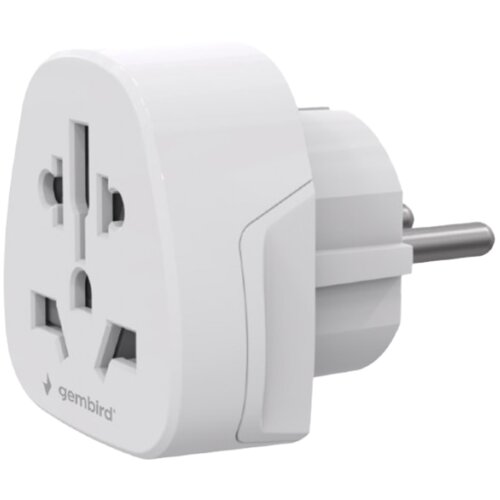Gembird univerzalni AC strujni adapter World to EU power adapter plug, 15A, A-AC-EUMINTF Cijene