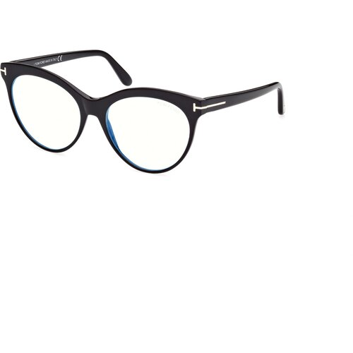 Tom Ford Okvir za naočare Blue Block 0FT5827-B 155, Ženski, Crni Cene
