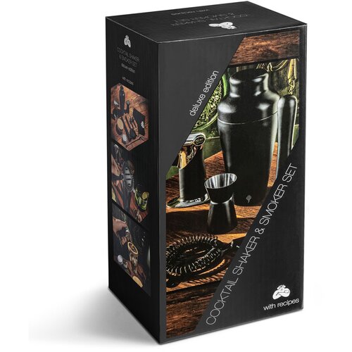  Set za koktele s kompletom za dimljenje viskija Deluxe Slike