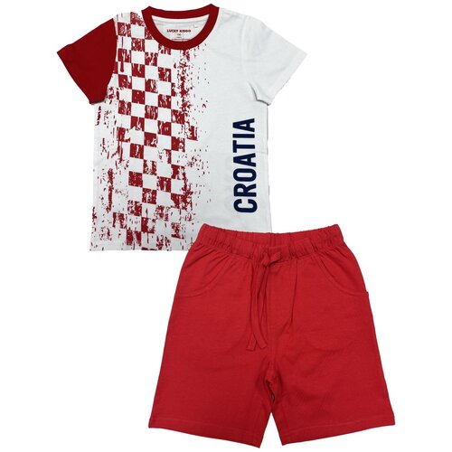 Lucky Kiddo komplet 2 djelni KR KH LK-KSET_HR SS25 U šareno 134 Cijene