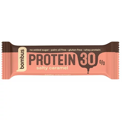 Bombus Natural Energy Bombus Proteinska čokoladica 30% - Slana Karamela 50g
