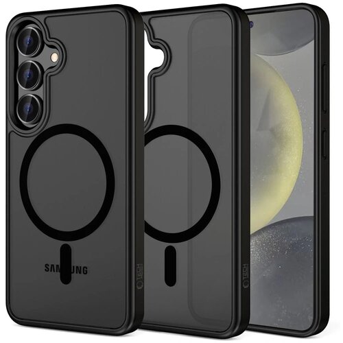 TECH-PROTECT MAGMAT MAGSAFE maska za GALAXY S25 FE MATTE BLACK Slike