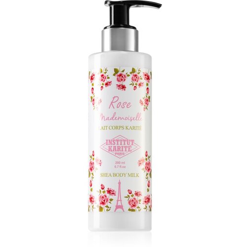 Institut Karité Paris Rose Mademoiselle Shea Body Milk hidratantno mlijeko za tijelo sa shea maslacem 200 ml Cijene