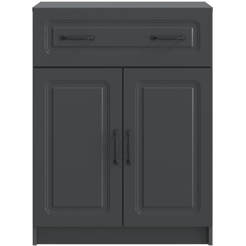  Kreveta s ladicama Crna 66 x 34,5 x 87 cm Konstruirano drvo Slike