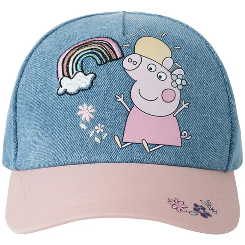 name it Šešir 'ARDI PEPPAPIG' plavi traper / svijetložuta / roza / bijela