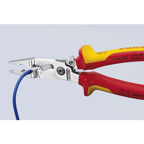 Knipex električarska kle&amp;scaron;ta sa 6 funkcija 1000V VDE 13 96 200 13 96 200 Slike