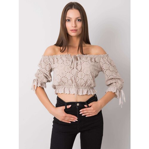 Och Bella Top-TW-TP-BI-25455.43-beige Cene