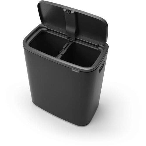 Brabantia Ko&amp;scaron; za dotik Bo 2 x 30 L. - Matt Black Slike