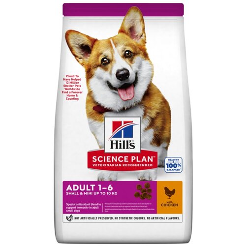 HILL'S SCIENCE Plan Adult 1-6 Small & Mini s piletinom - 5 + 1 kg gratis! Cijene