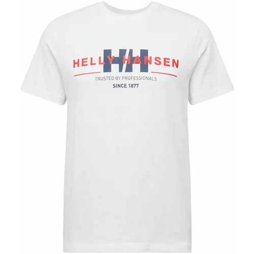 Helly Hansen Majica marine / rdeča / bela
