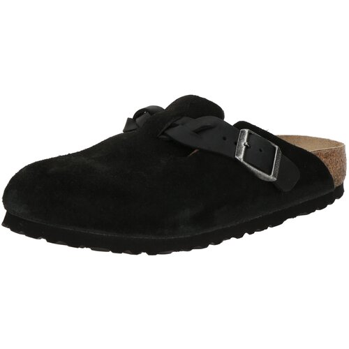 Birkenstock Nizki natikači 'Boston' črna Cene