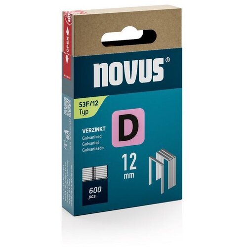 Novus klamerice 53/12 tip d, 1/600 Cene
