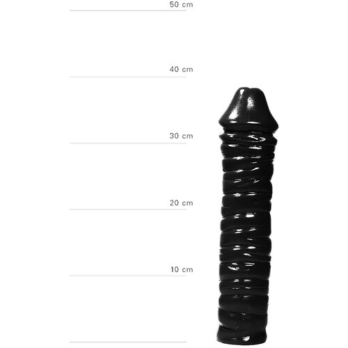 All Black Dildo 38 cm Cene