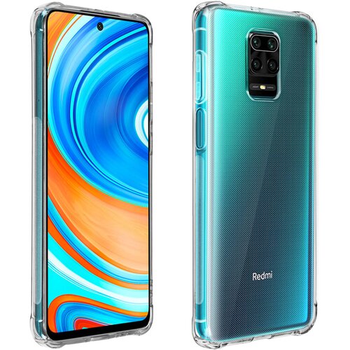 AVIZAR Mehak ovitek Xiaomi Redmi Note 9S / Note 9 Pro / Note 9 Pro Max z ojacanimi vogali, tanek in lahek - prozoren, (20599853) Cene
