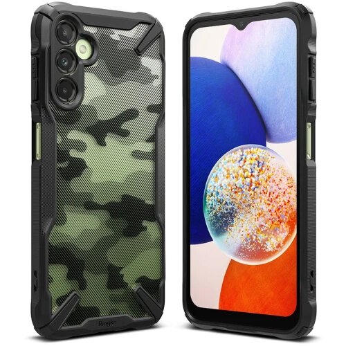 Ringke FUSION X maska za GALAXY A14 4G/5G CAMO BLACK Slike