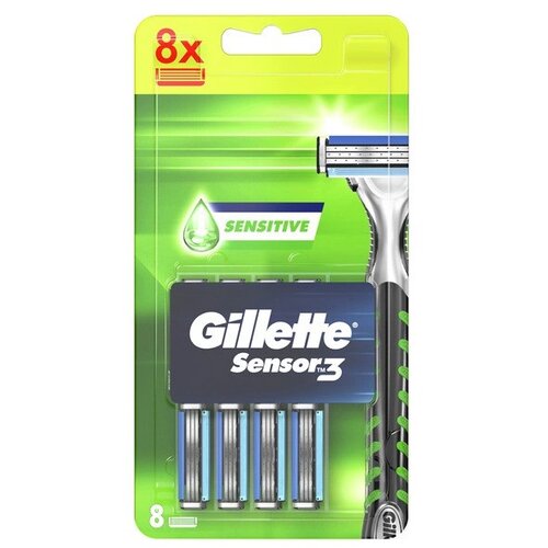 Gillette Sensor 3 Sensitive, 8 dopuna za Brijač Cene