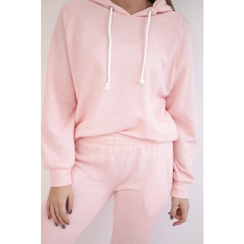 Kesi Hoodie powder pink Cene