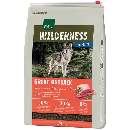Real Nature Wilderness Adult kunić, klokan i govedina 4 kg Cijene