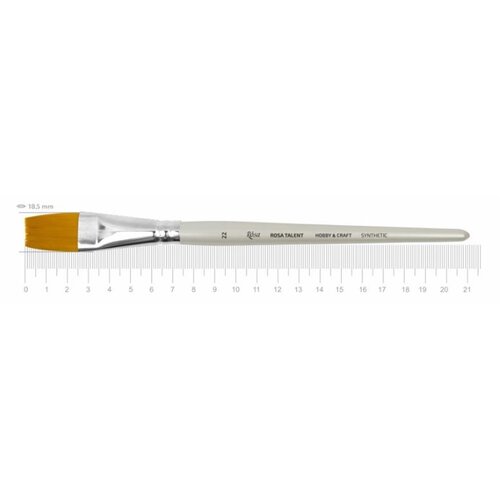 Artmie Rosa Hobbi Craft Flat Paintbrush | 22 Slike