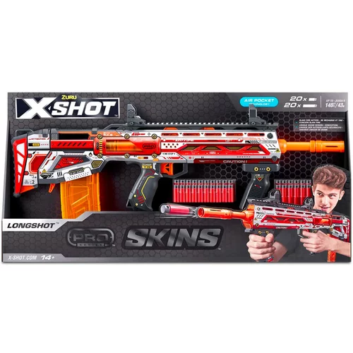 Zuru pistola X-shot Pro series Longshot