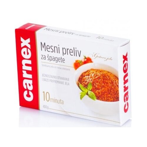 Carnex Mesni preliv za &scaron;pagete 400g Cene