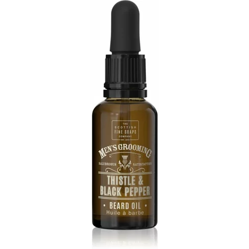 Scottish Fine Soaps Men’s Grooming Beard Oil olje za brado Thistle & Black Pepper 30 ml