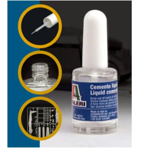 Italeri ljepilo za makete s četkicom 15ml - s tankim kistom Cene