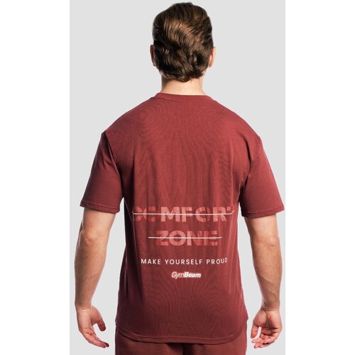 GymBeam Majica Zone Cherrywood Slike