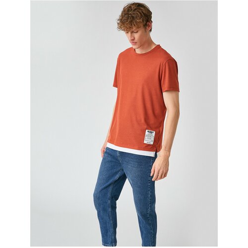 Koton T-Shirt - Orange - Oversize Cene