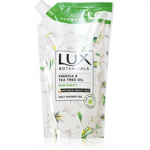Lux Eco-Refill Freesia & Tea Tree Oil nežni gel za prhanje nadomestno polnilo 500 ml