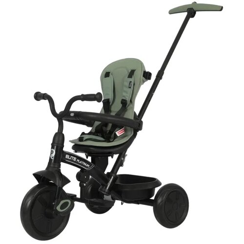 Qplay tricikl za decu Elit Platinum Green, 10m+ Slike