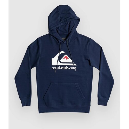Quiksilver Big Logo Pulover s kapuco navy blazer Slike