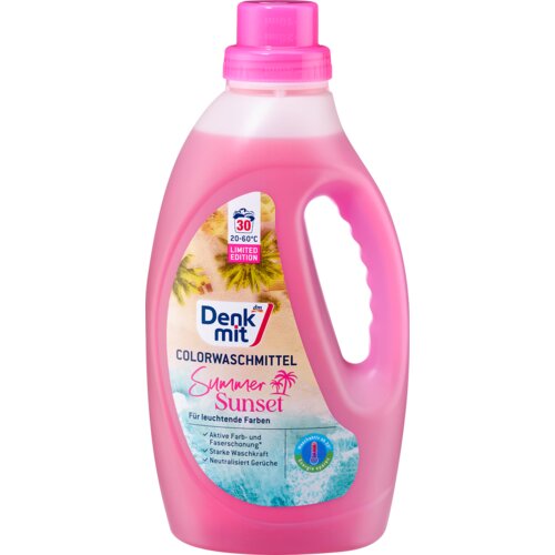 Denkmit Summer Sunset tečni detergent za šareni veš, 30 pranja 1.5 l Cene