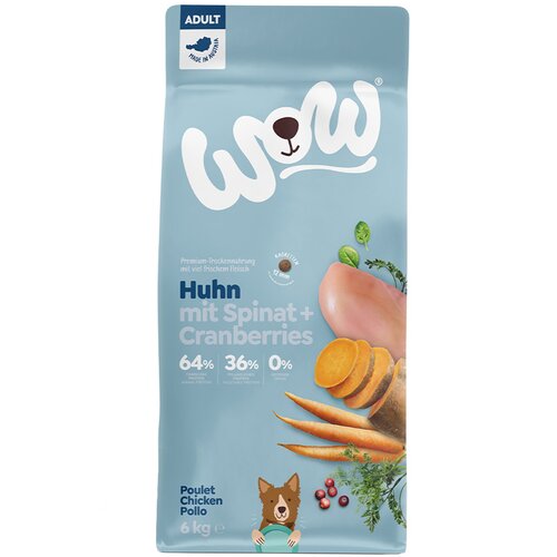 Wow Adult piščanec - Varčno pakiranje: 2 x 6 kg Cene