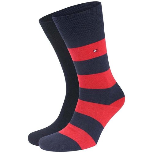 Tommy Hilfiger Two Pack Knitted Rugby Socks Navy Tommy Original Plava Cijene