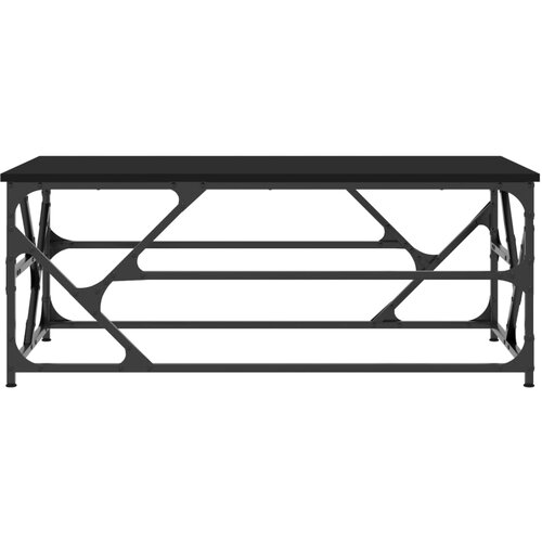  Stolić za kavu crni 100 x 50 x 40 cm konstruirano drvo Slike