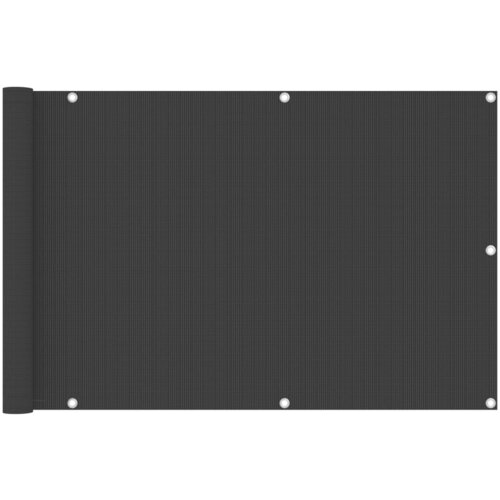 vidaXL balkonski zastor antracit 90 x 300 cm HDPE Cijene