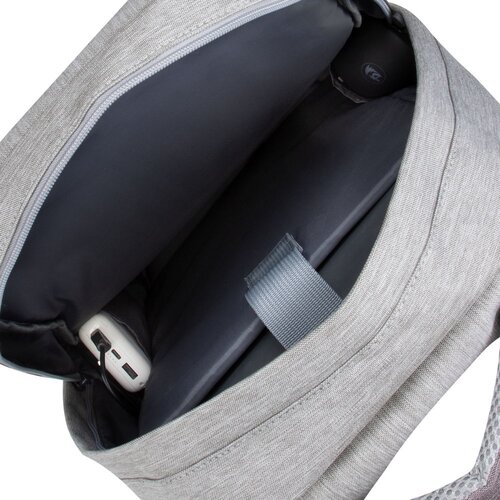 Rivacase 7562 grey/mocha anti-theft Laptop backpack 15.6 Slike