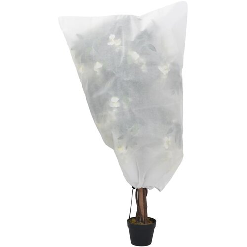  Navlake od flisa za biljke s vezicom 12 kom 70 g/m&amp;sup2; 0,8 x 0,8 m Slike
