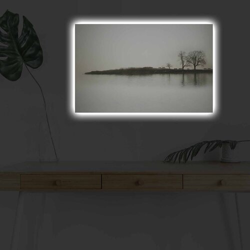 Wallity Zidna slika sa LED osvetljenjem 4570DHDACT-104, 45x70 cm Cijene