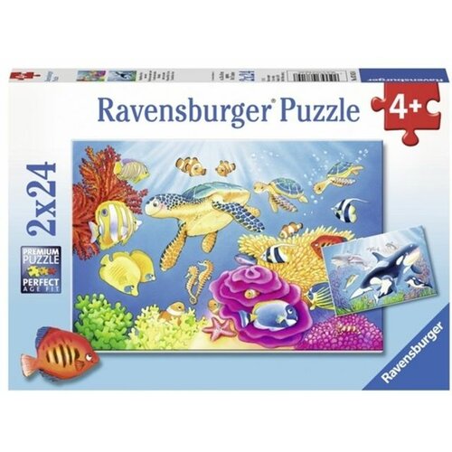 Ravensburger puzzle (slagalice)- Druzina ispod mora RA07815 Slike