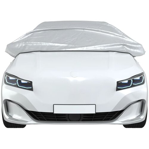  Navlaka za pola automobila s kukama srebrna XL Slike