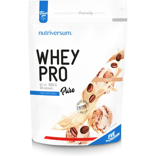 NUTRIVERSUM Whey Pro protein Tiramisu 1kg Slike