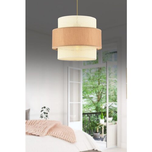 Opviq cascade - white, brown whitebrown chandelier Cene