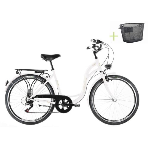  Bicikl Kenzel Dream Royal 26" gradski Bicikl - Bijela - 26" Cijene