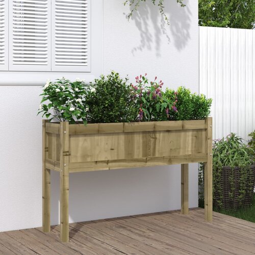  Vrtne sadilice s nogama 110x31x70 cm od impregnirane borovine Cijene