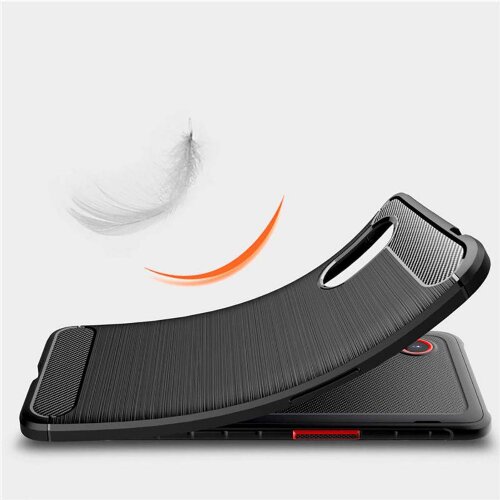  Silikonski ovitek za samsung galaxy xcover 5 G525 - mat carbon črn Slike