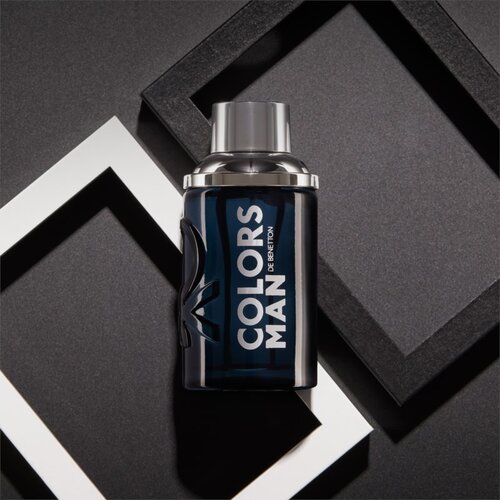 Benetton Colors de Man Black toaletna voda za mo&amp;scaron;ke 100 ml Slike